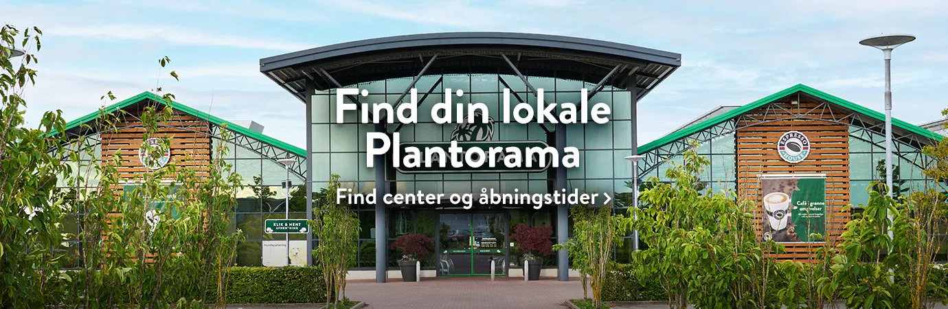 Find nærmeste Plantorama center