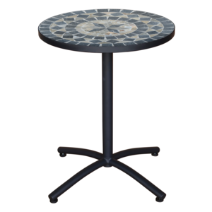 Mosaikbord Ø60xH72 cm
